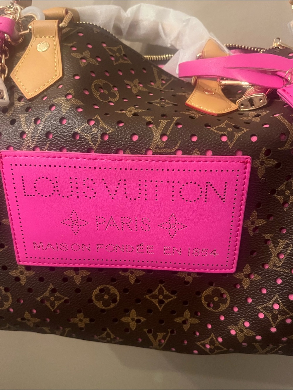 Louis Vuitton limited edition style speedy bag - Picture 2 of 16